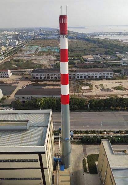 煙囪美化、煙囪彩繪
