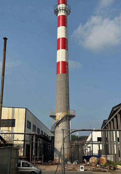 煙囪刷航標(biāo)、煙囪刷涂料