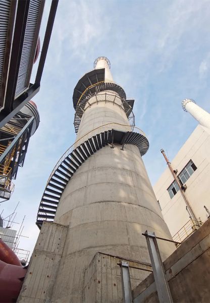 煙囪刷航標(biāo)、煙囪刷涂料
