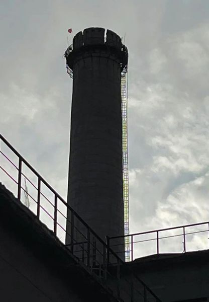 煙囪拆除，水塔拆除