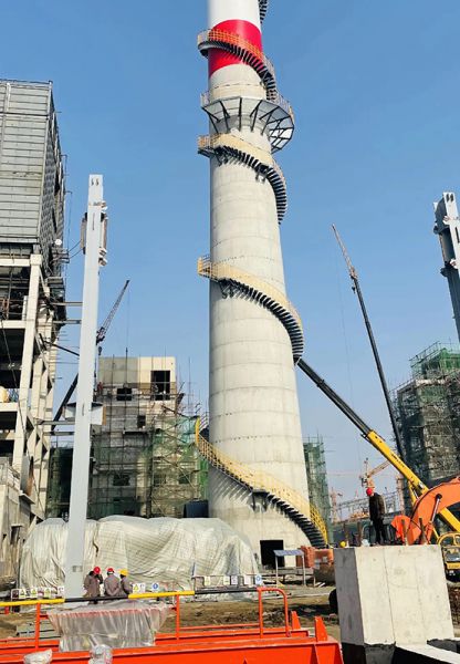 煙囪維修、煙囪加固